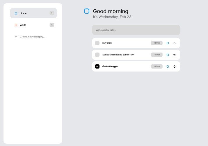 Dona To-Do List App Clone Built with React