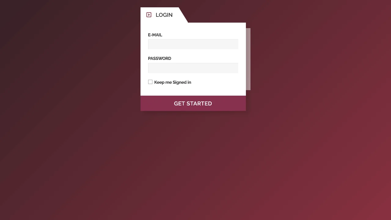 Bootstrap Login Form Style #46