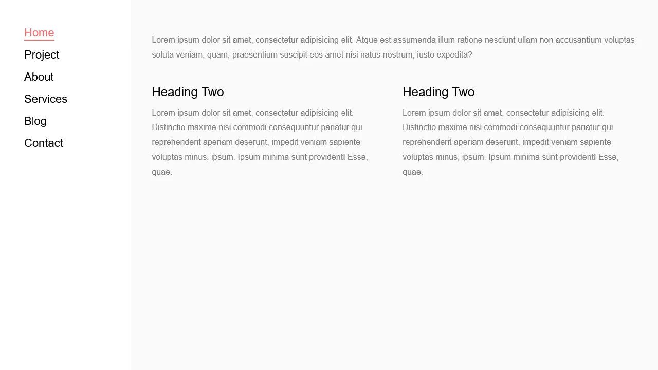 Bootstrap Menu V19