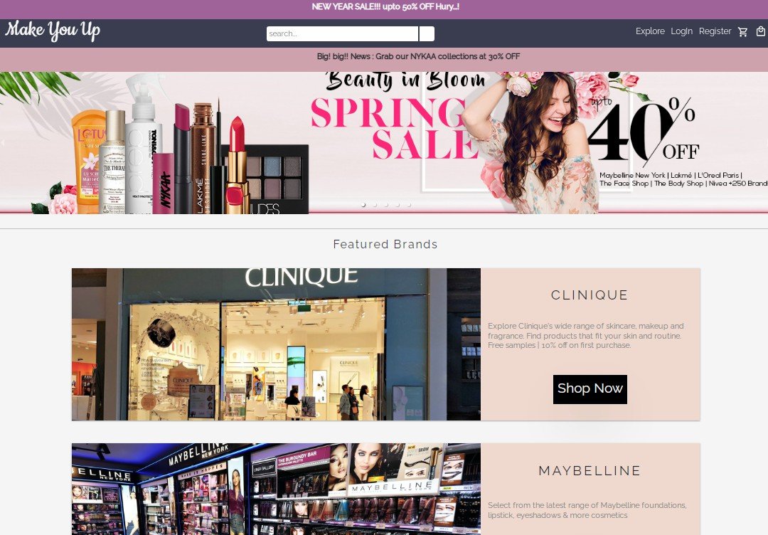 E-Commerce Full Stack Application Using React-Redux