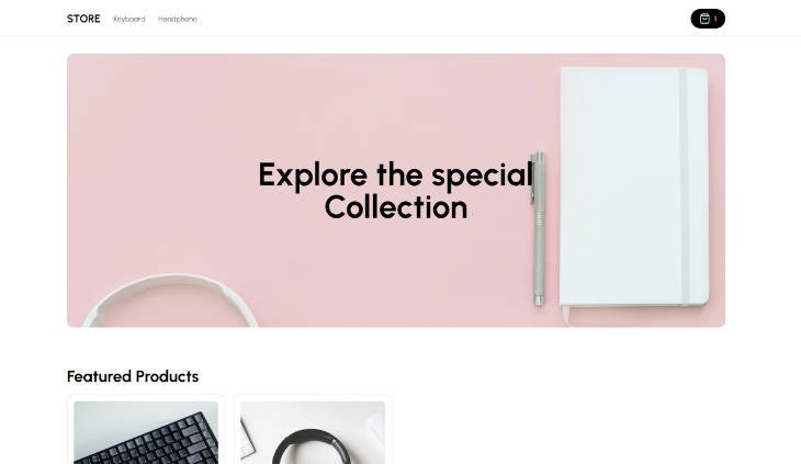 E-commerce store allows the user to buy the product with Stripe payment