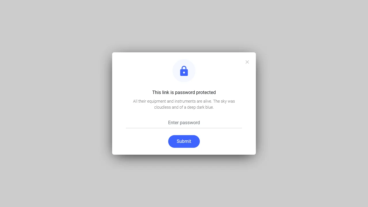 Bootstrap Modal V20