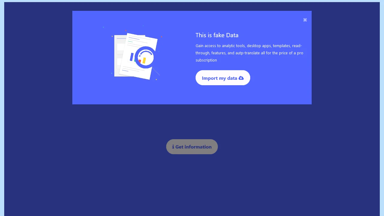 Bootstrap 5 Simple Notification Modal Card