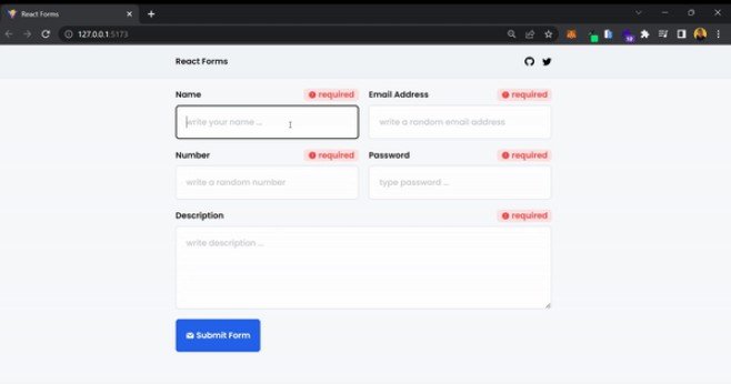 Effortless form handling with React Hook Form