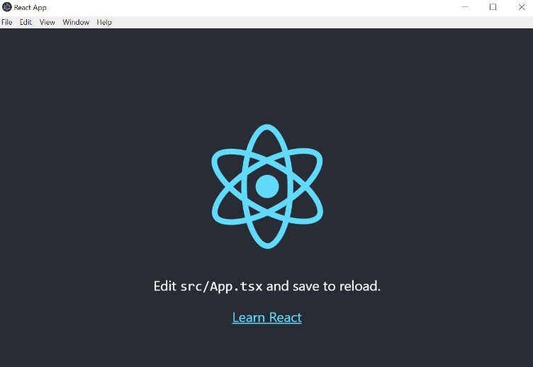 Electron Integration with React