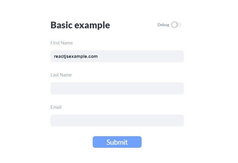 Elegant form management primitives for the react hooks era