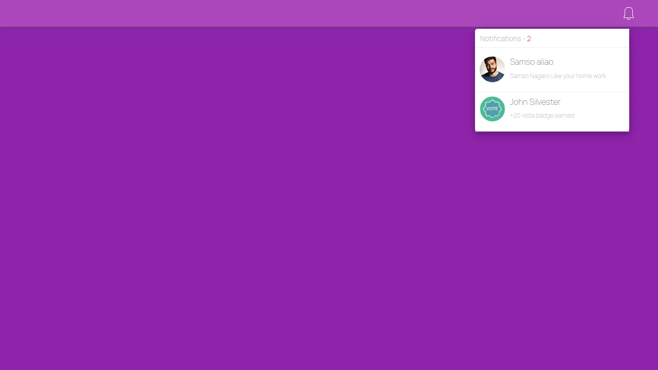 Bootstrap 4 Notification
