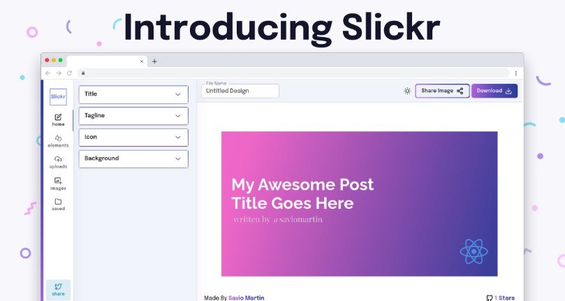 Enjoy creating cover image for your hashnode blog like never before, get started in seconds