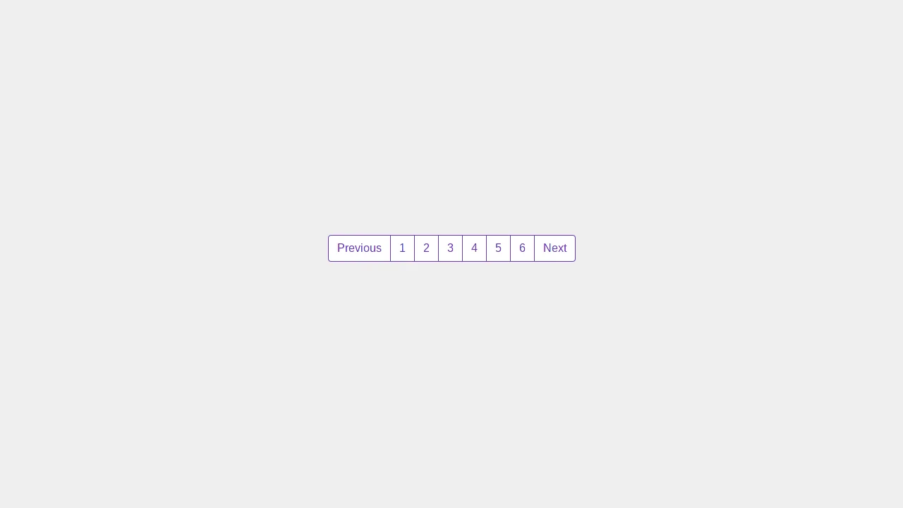 Bootstrap 4 Pagination with Previous and Next Button