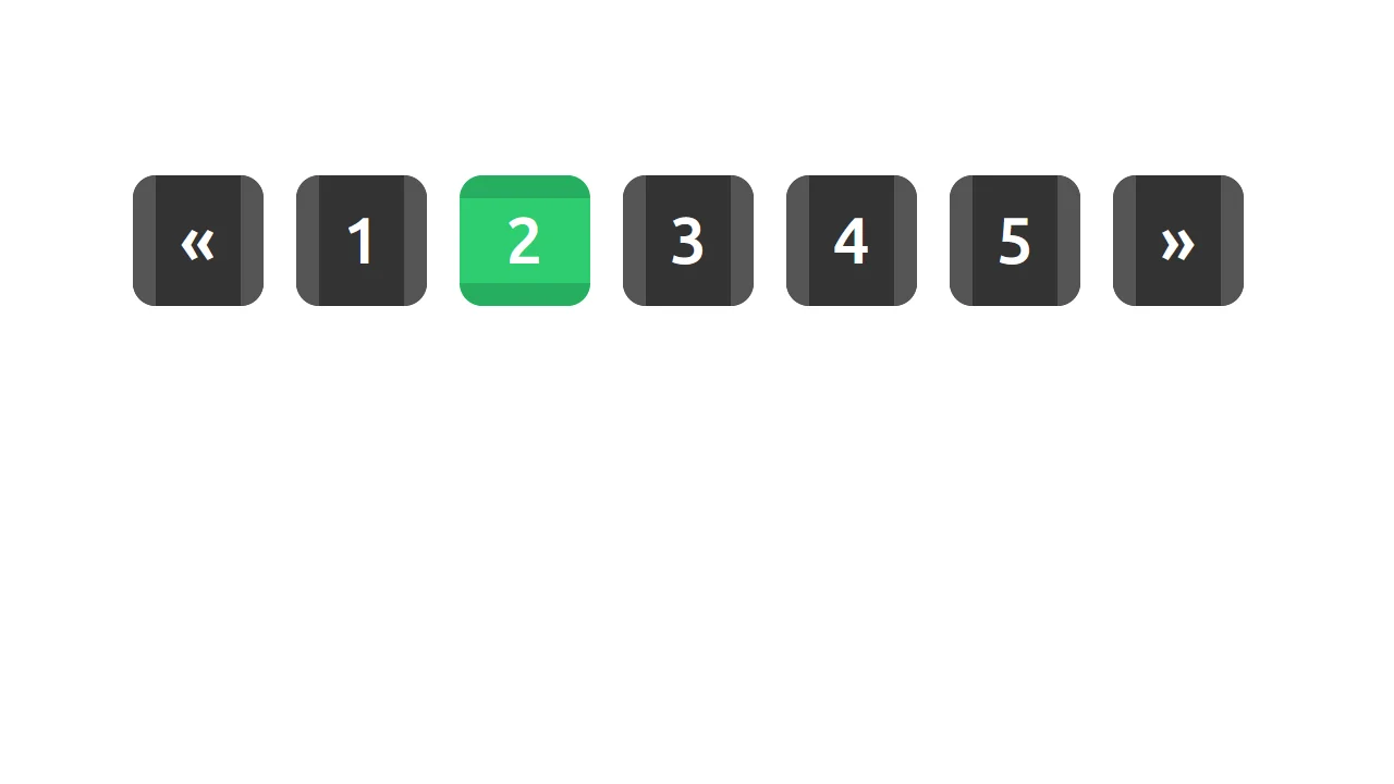 Bootstrap Pagination Style 129