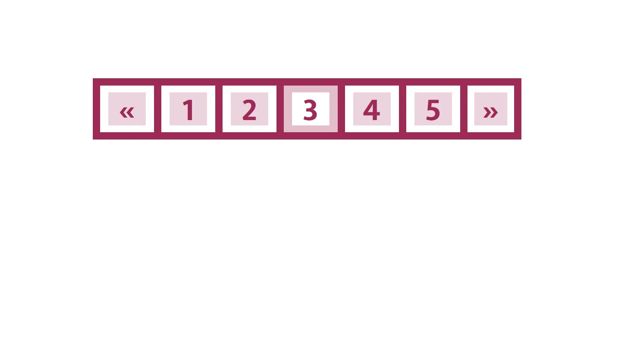 Bootstrap Pagination Style 109
