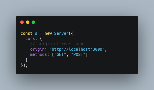Example Demonstrating React with Realtime API Backend
