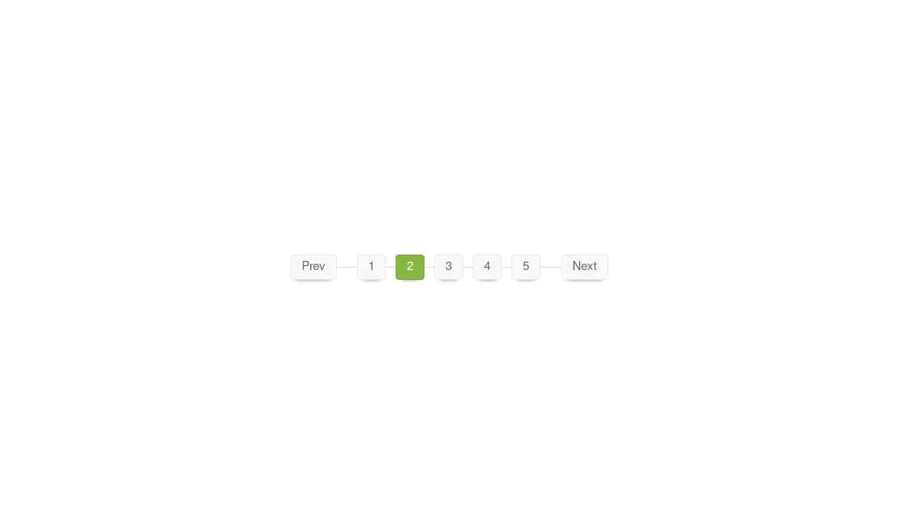 Bootstrap Pagination Style 4