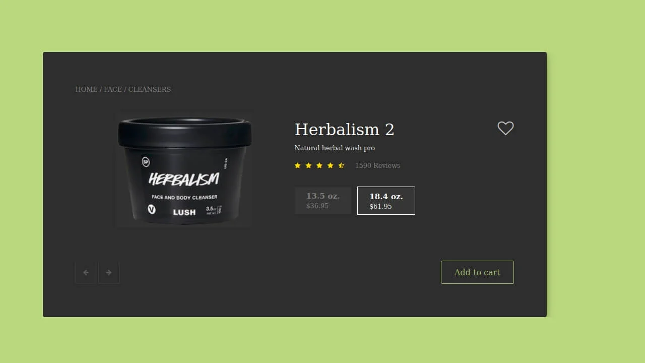 Collection of free Bootstrap product card code examples