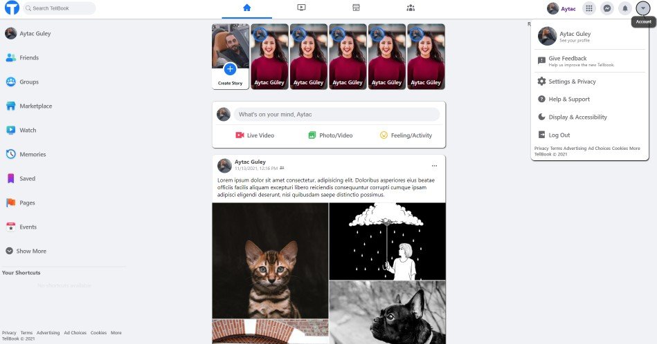 Facebooks Post Clone Built With React
