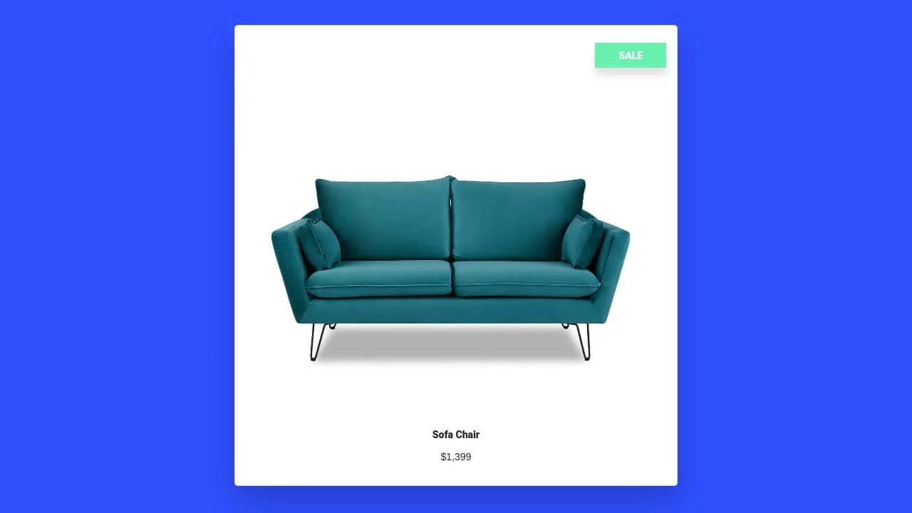 Bootstrap 4 Ecommerce Single Product Card