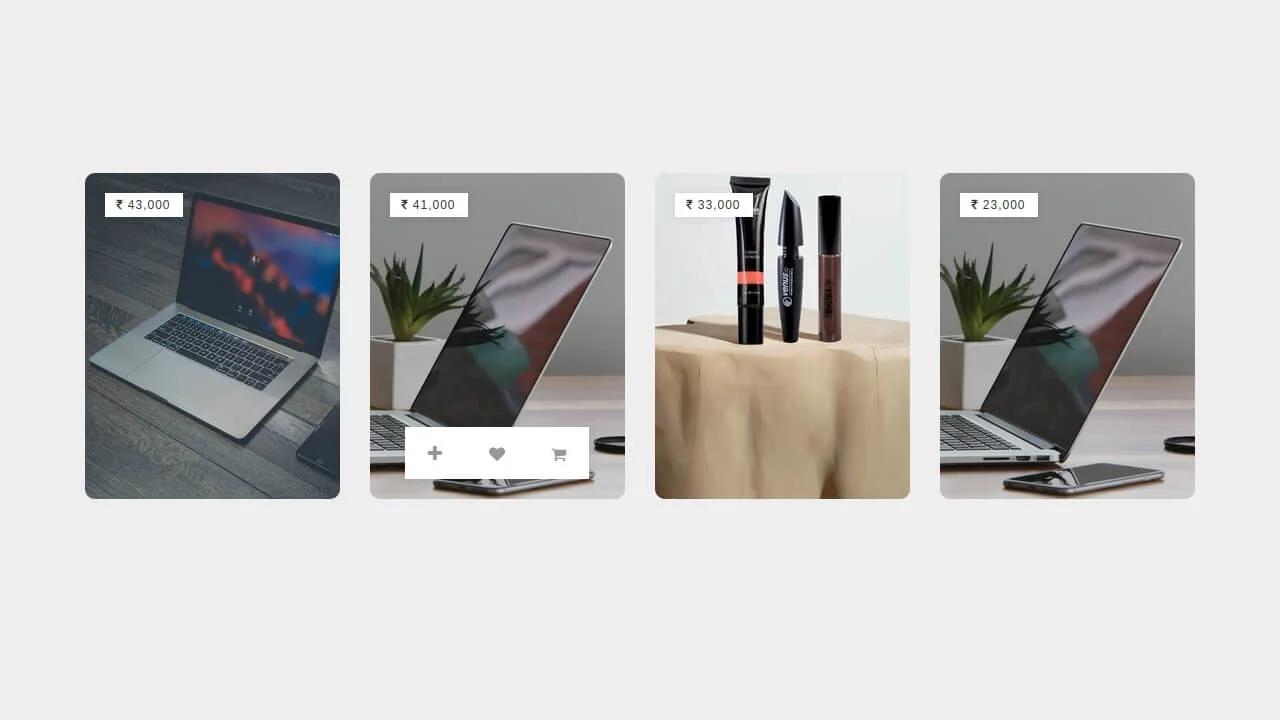 Bootstrap 4 Product List