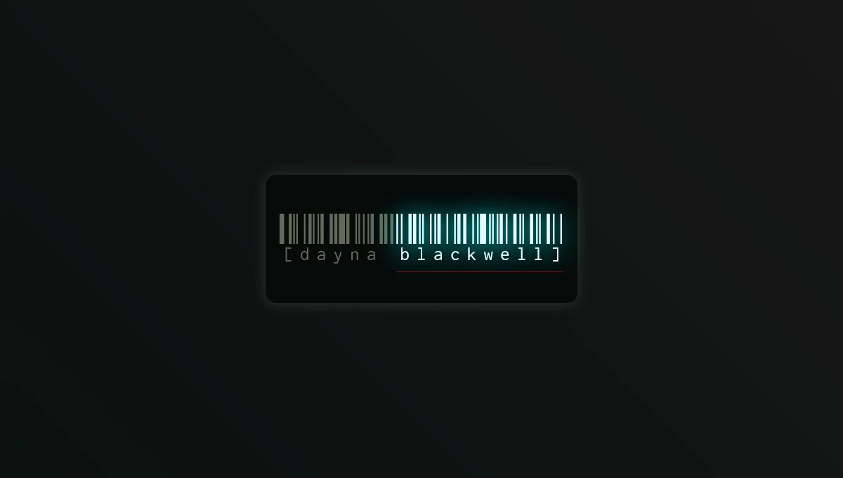 Animated Barcode