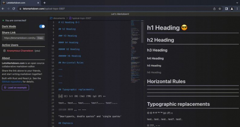 Fast, minimal web editor that makes markdown editing collaborative and accessible to everyone