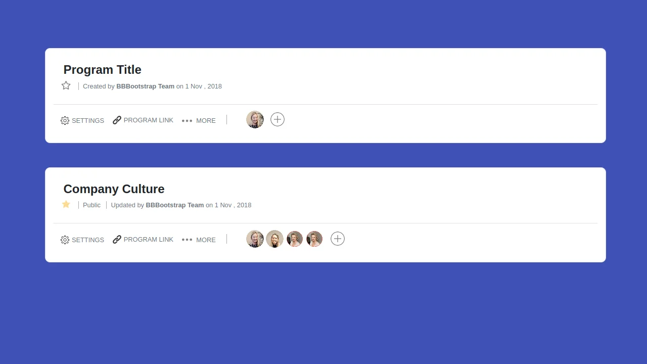 Bootstrap 4 Single Listing