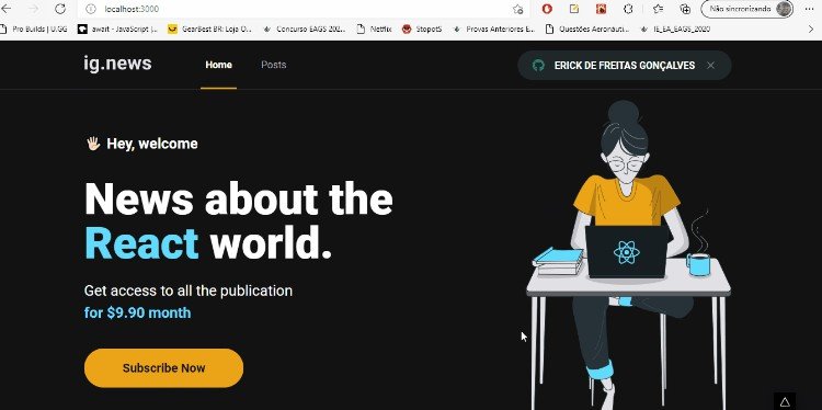 Financial Management,User Management And Ignews App Using React Js