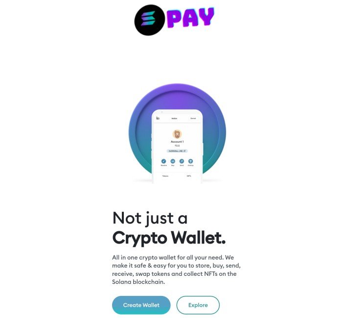 Fintech on Solana Blockchain built using React.js