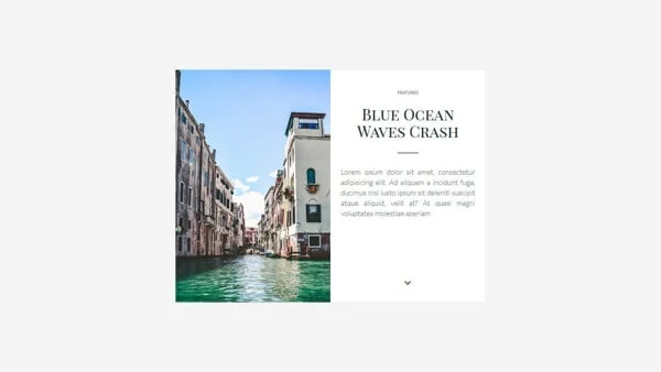 Collection of free HTML and CSS blog cards code examples