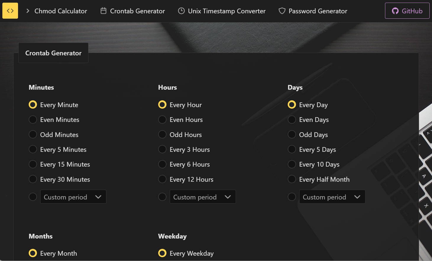 Free Online Developer Tools built using React