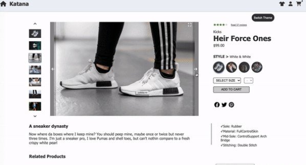 Front-end capstone project that takes information from an API and displays it in an e-commerce format
