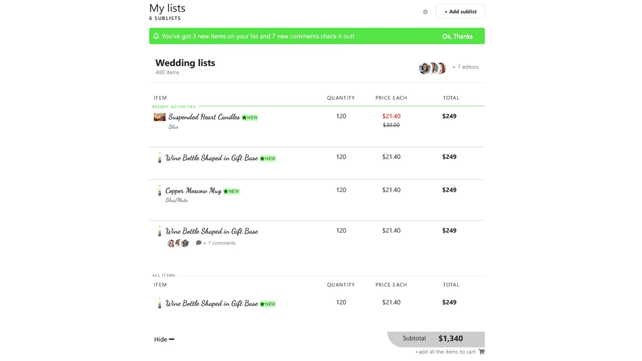 Bootstrap 4 Ecommerce Wedding Shopping Cart
