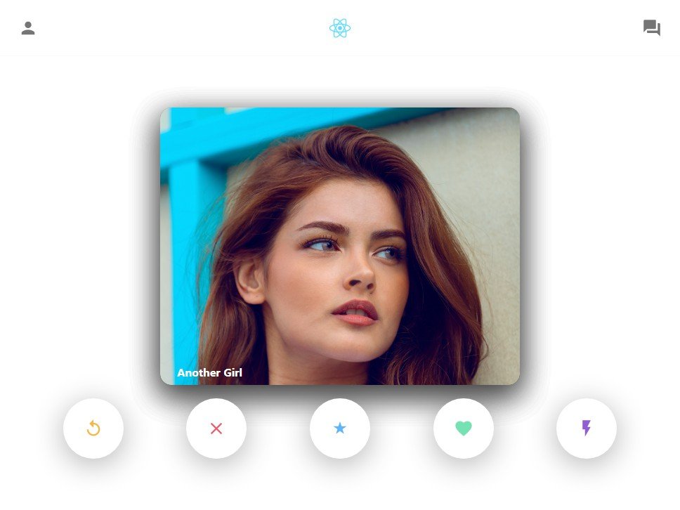 Frontend demo of a dating app using react