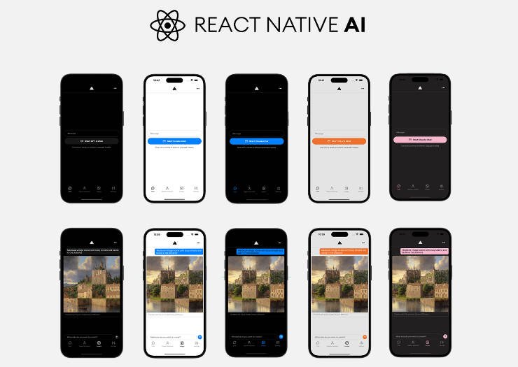 Full stack framework for building cross-platform mobile AI apps