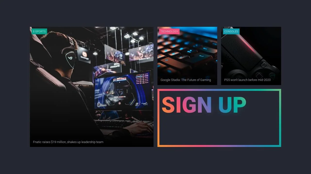 Featured News Cards