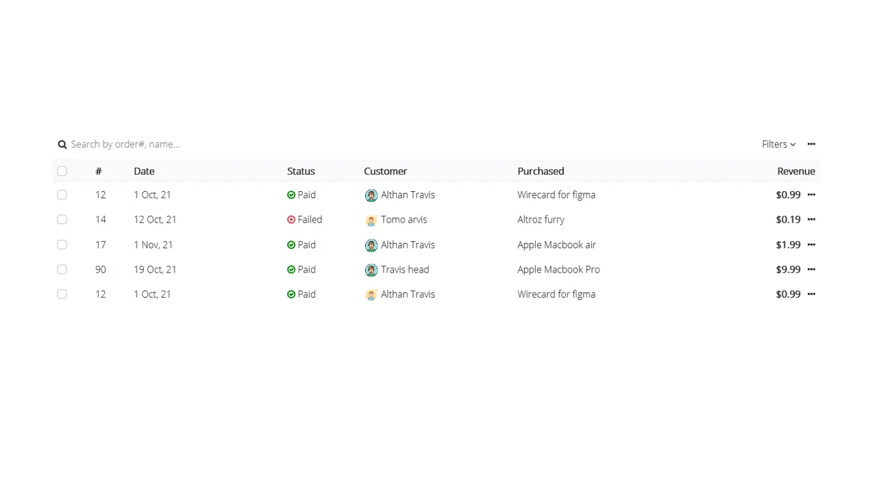 Bootstrap 5 Table with Search and Checkboxes