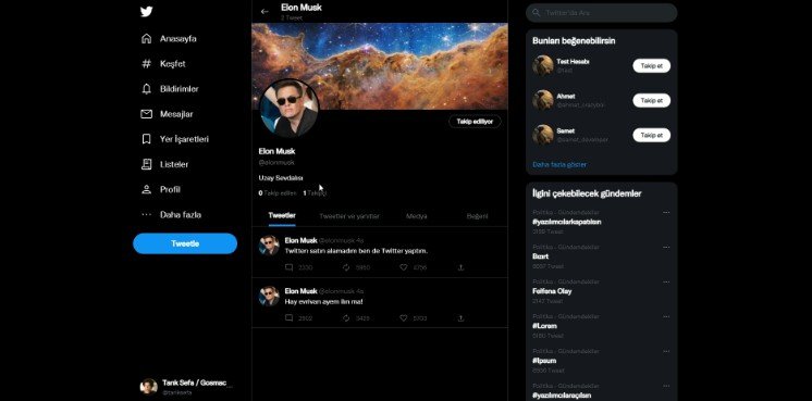 Fully functional mern-stack twitter clone application
