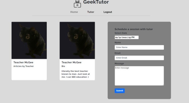 GeekTutors: Your best source for web development tutoring and assistance