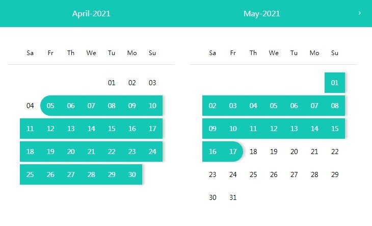 A Date/Range picker for ReactJS