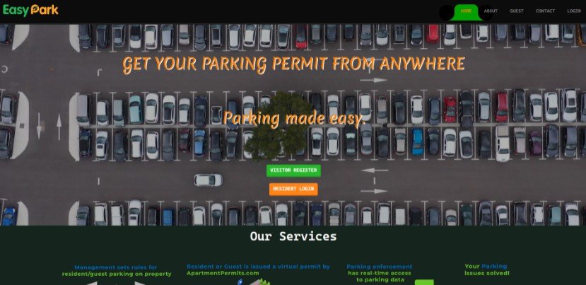 Get Your Parking Permits From Anywhere Web App Built Using React And MongoDB