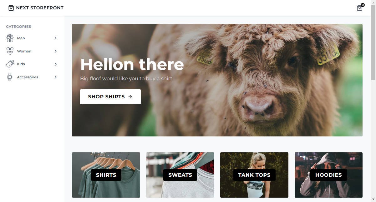 A dazzlingly fast E-Commerce solution built with Typescript and NextJS