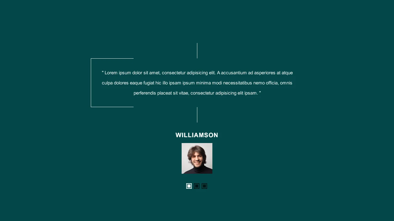 Bootstrap Testimonial Style 70