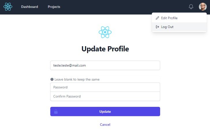 Good starting point for your next application with react
