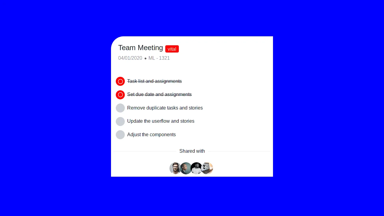 Bootstrap 4 Todo List