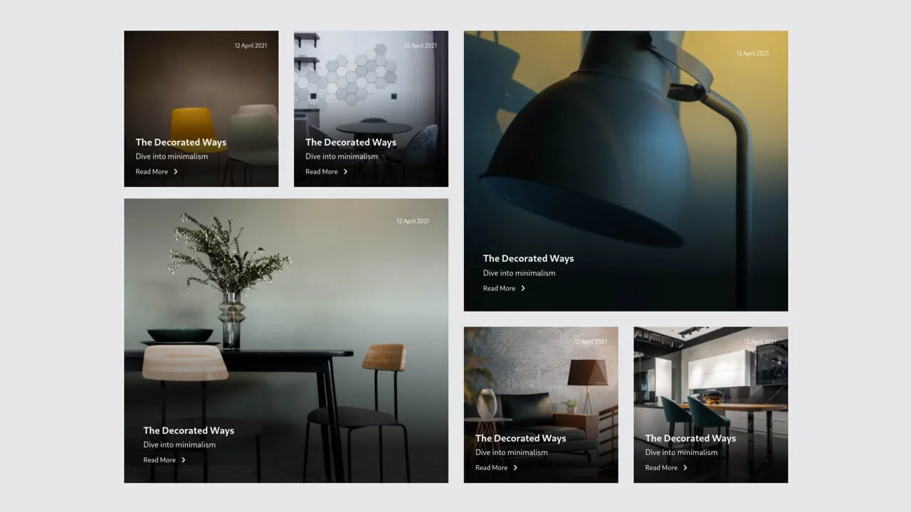 Tailwind CSS Blogs Component