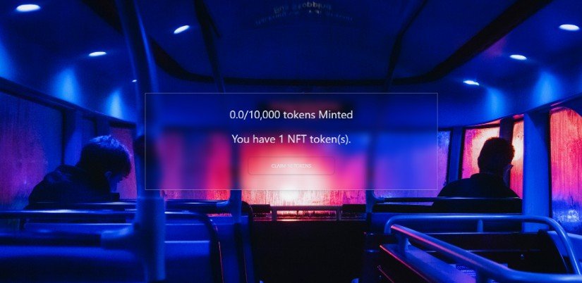 ICO Decentralised App built with React