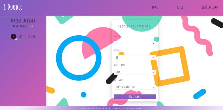 IDoodle: A fun drawing game built with React