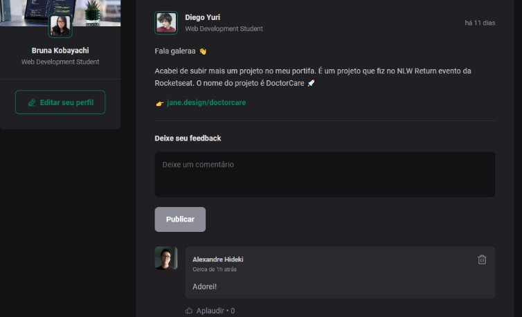Ignite feed application using React and TypeScript