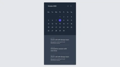 Collection of free Tailwind CSS calendar components from Codepen and other resources
