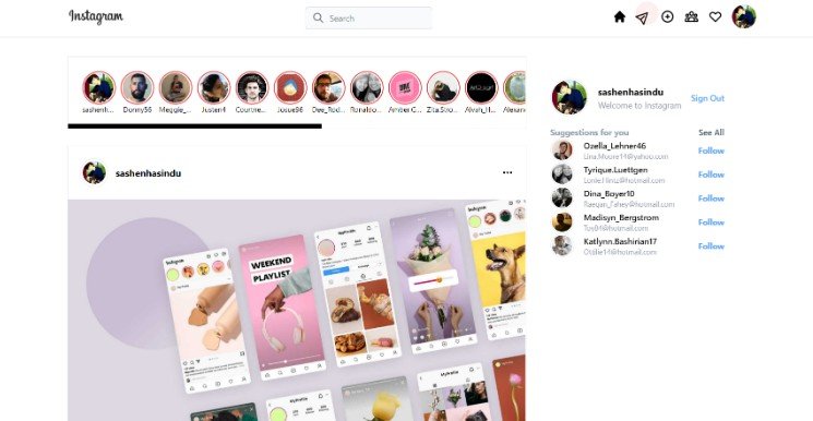 Instagram 2.0 with REACT.JS! (Next.js, Tailwind CSS, Firebase v9, NextAuth, Recoil)
