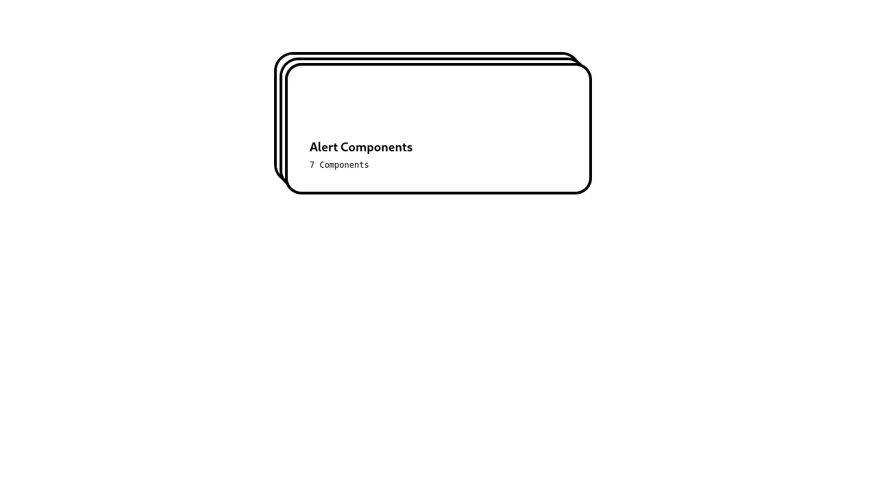 Card Component Stacked Effect with Content Reveal on Hover