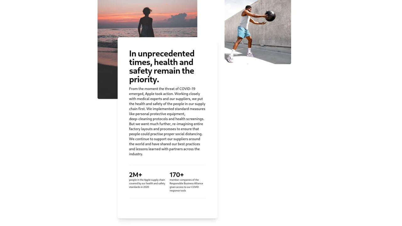 Photo Collage With Overlapped Card